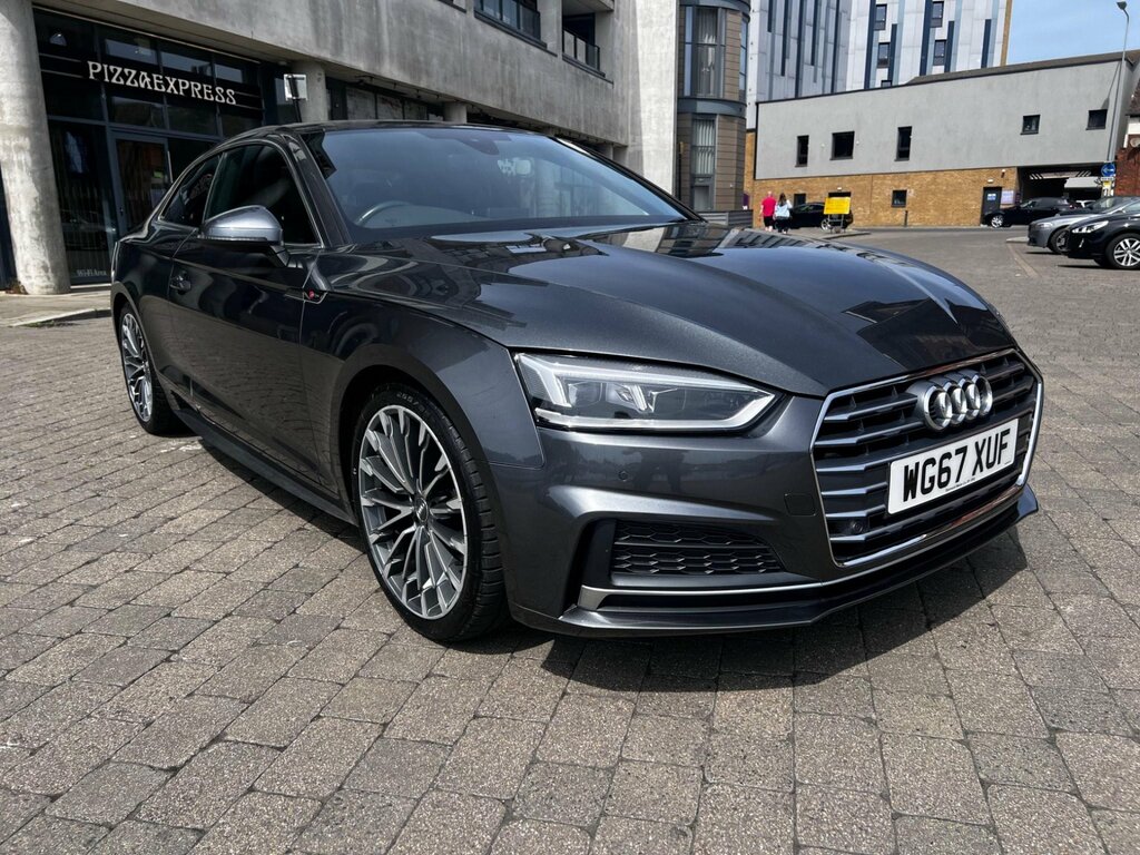 Audi A5 2.0 Tfsi S Line S Tronic Euro 6 Ss WG67XUF Grey #5