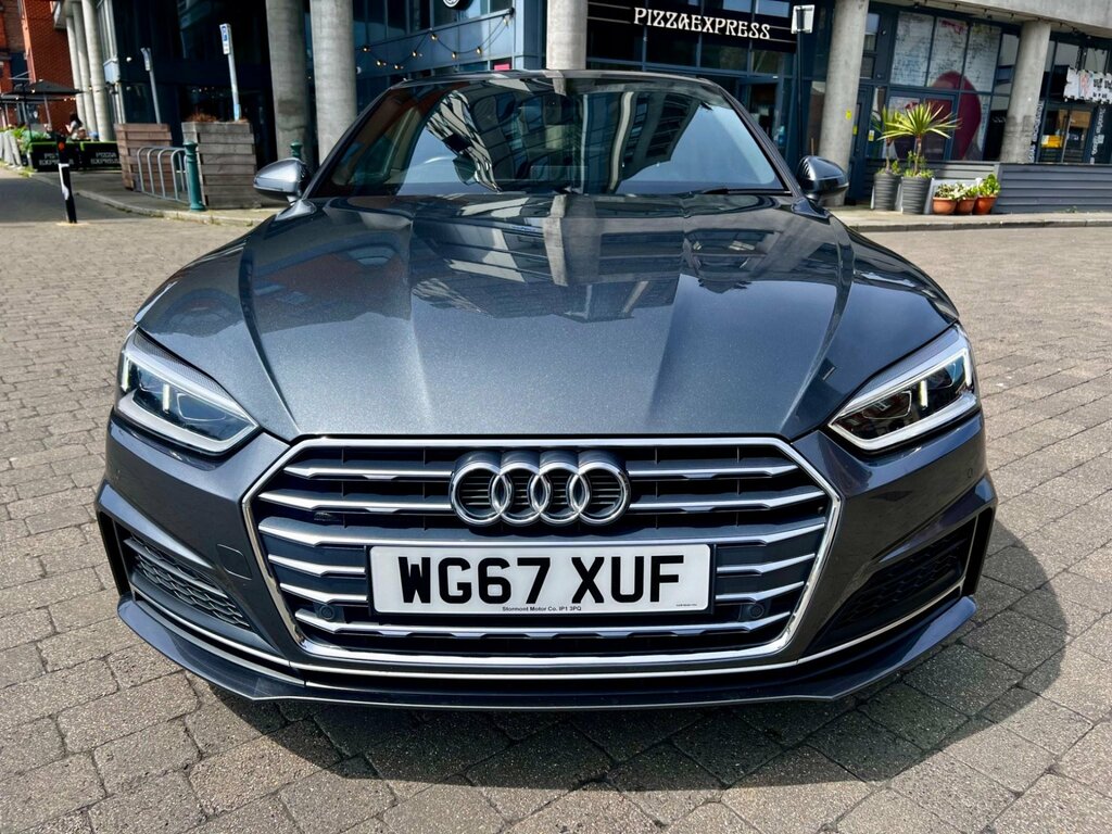 Audi A5 2.0 Tfsi S Line S Tronic Euro 6 Ss WG67XUF Grey #2