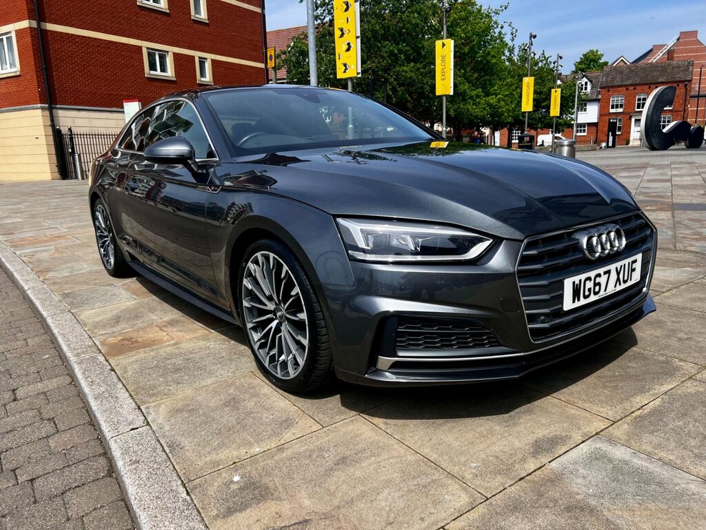 Audi A5 2.0 Tfsi S Line S Tronic Euro 6 Ss WG67XUF Grey #6