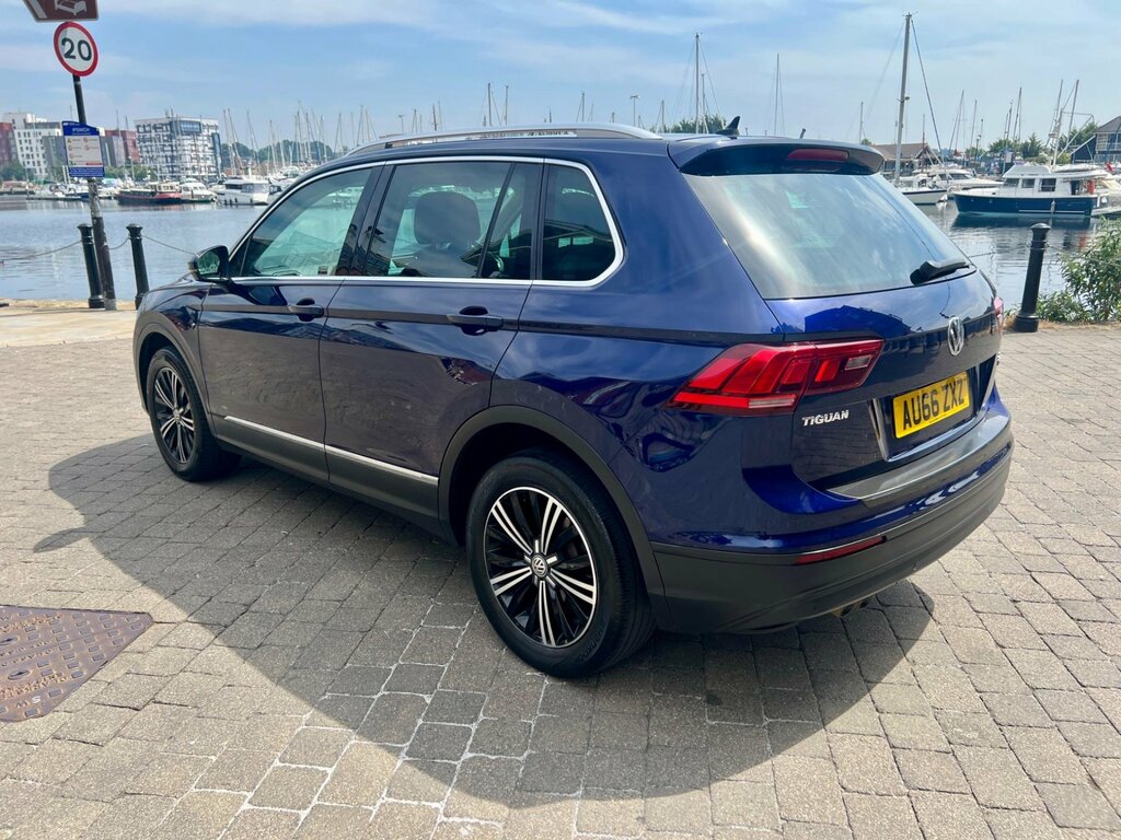 Volkswagen Tiguan 2.0 Tdi Bluemotion Tech Sel Suv Dsg 4Mo AU66ZXZ Blue #6