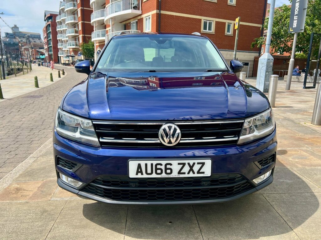 Volkswagen Tiguan 2.0 Tdi Bluemotion Tech Sel Suv Dsg 4Mo AU66ZXZ Blue #5