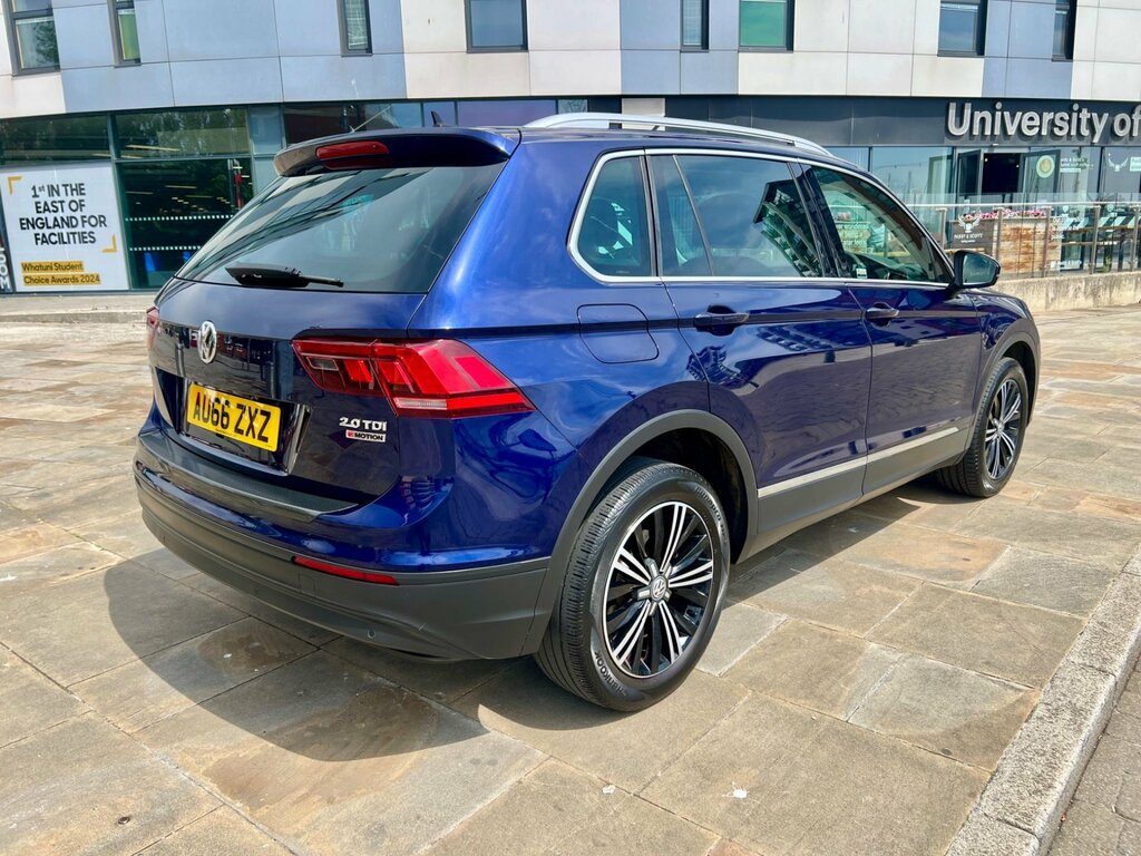 Volkswagen Tiguan 2.0 Tdi Bluemotion Tech Sel Suv Dsg 4Mo AU66ZXZ Blue #4