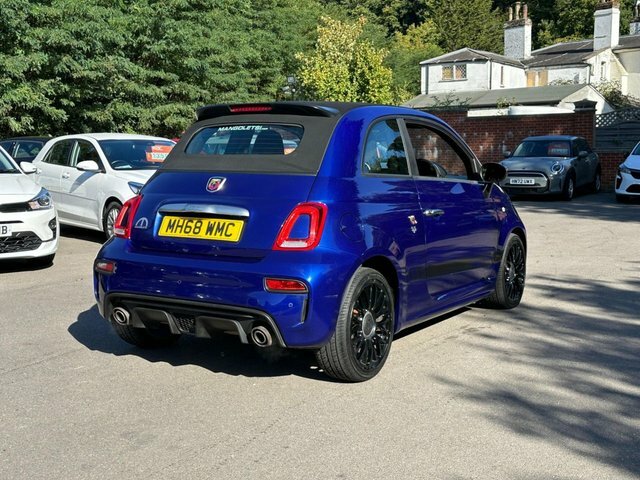 Abarth 595 1.4 T-jet Cabrio MH68WMC Blue #6