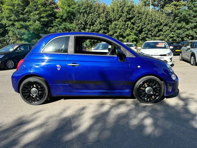 Abarth 595 1.4 T-jet Cabrio MH68WMC Blue #4
