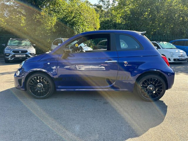 Abarth 595 1.4 T-jet Cabrio MH68WMC Blue #5
