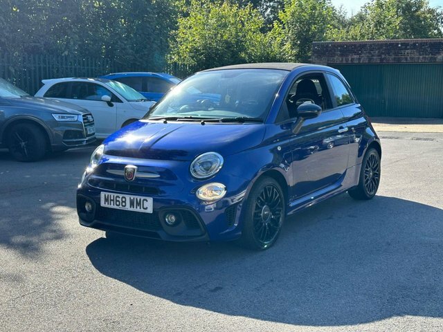 Abarth 595 1.4 T-jet Cabrio MH68WMC Blue #3