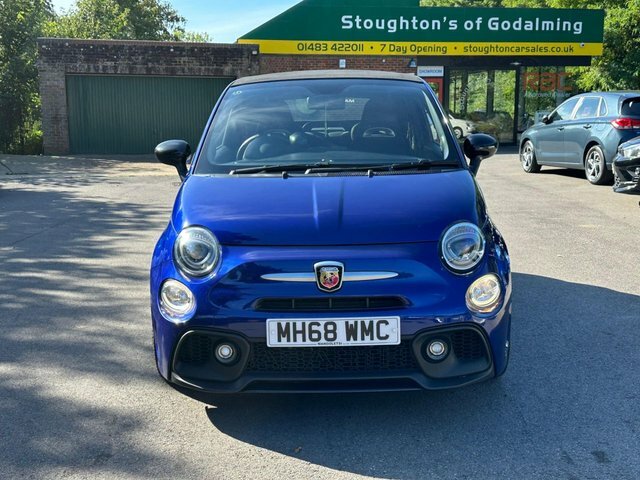 Abarth 595 1.4 T-jet Cabrio MH68WMC Blue #2
