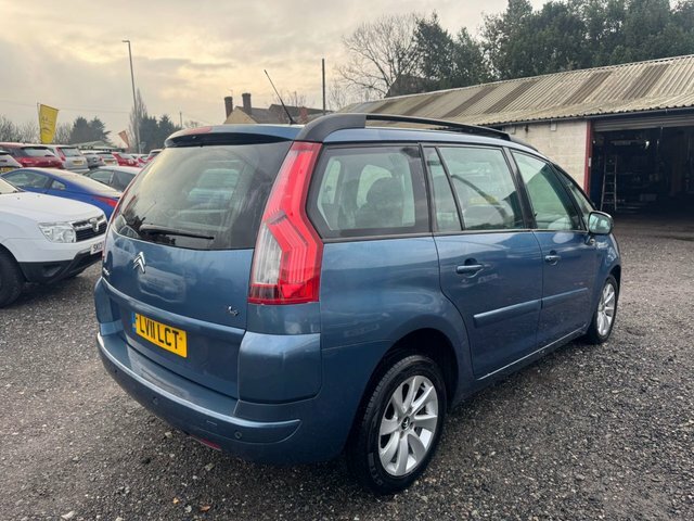 Citroen Grand C4 Picasso 1.6 Hdi Vtr Mpv Blue #4