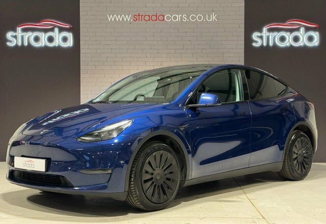 Tesla Model Y Motor Long Range Suv BK72JZF Blue #2