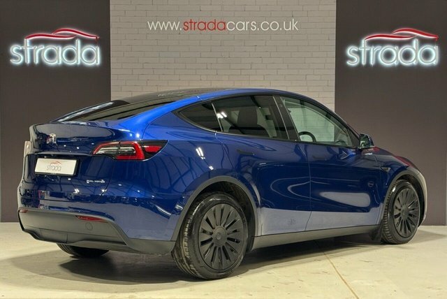 Tesla Model Y Motor Long Range Suv BK72JZF Blue #3