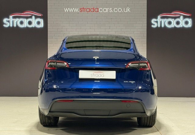 Tesla Model Y Motor Long Range Suv BK72JZF Blue #6