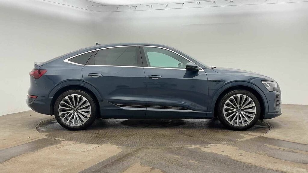 Audi Q8 e tron Sportback S Line 55 E-tron Quattro 300,00 Kw ND23LXM Blue #4