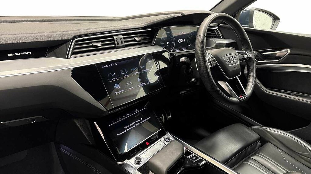 Audi Q8 e tron Sportback S Line 55 E-tron Quattro 300,00 Kw ND23LXM Blue #2