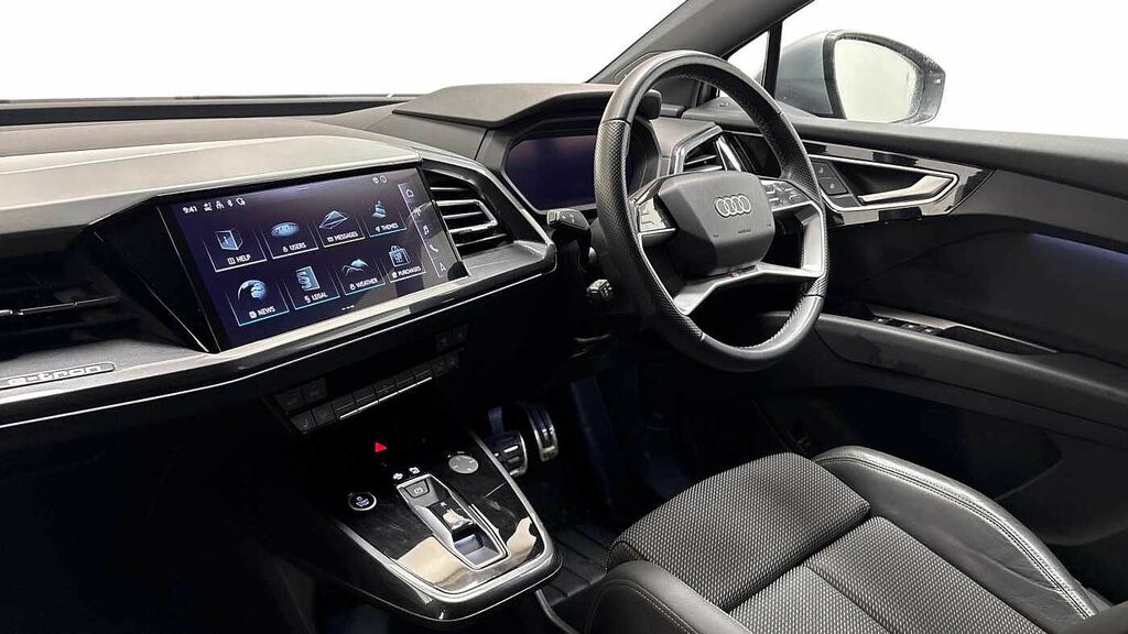 Audi Q4 E Tron Q4 S Line 50 E-tron Quattro 220,00 Kw LL72YVD Silver #2