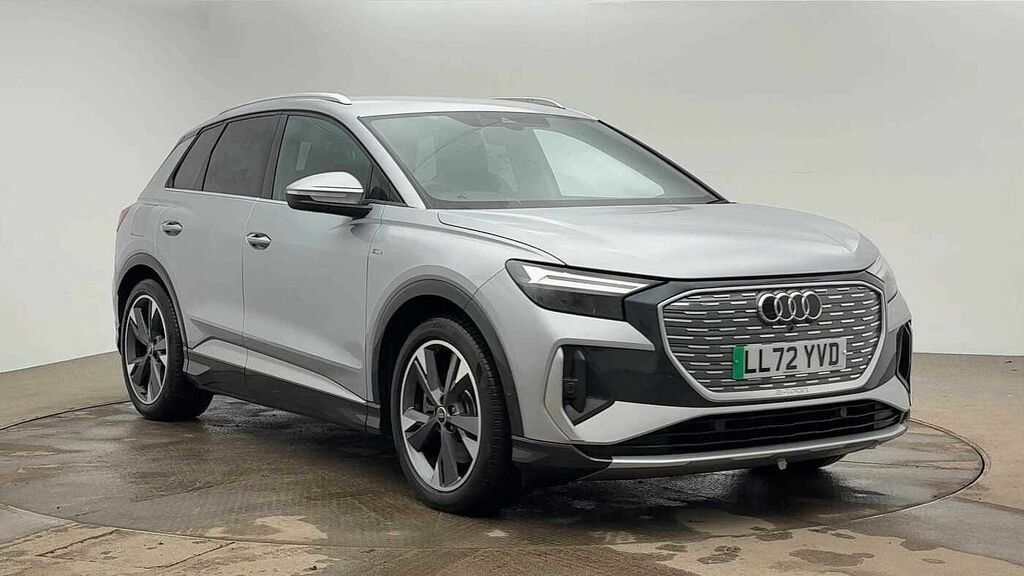 Audi Q4 E Tron Q4 S Line 50 E-tron Quattro 220,00 Kw Silver