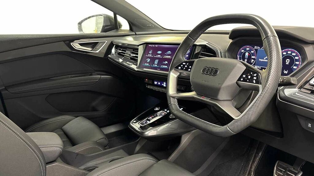 Audi Q4 E Tron Q4 Sportback S Black Edition 40 E-tron 150,00 Kw CF73MZU Black #6