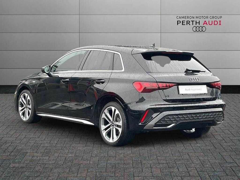 Audi A3 S Line 40 Tfsi E 204 Ps S Tronic SP75MYH Black #3