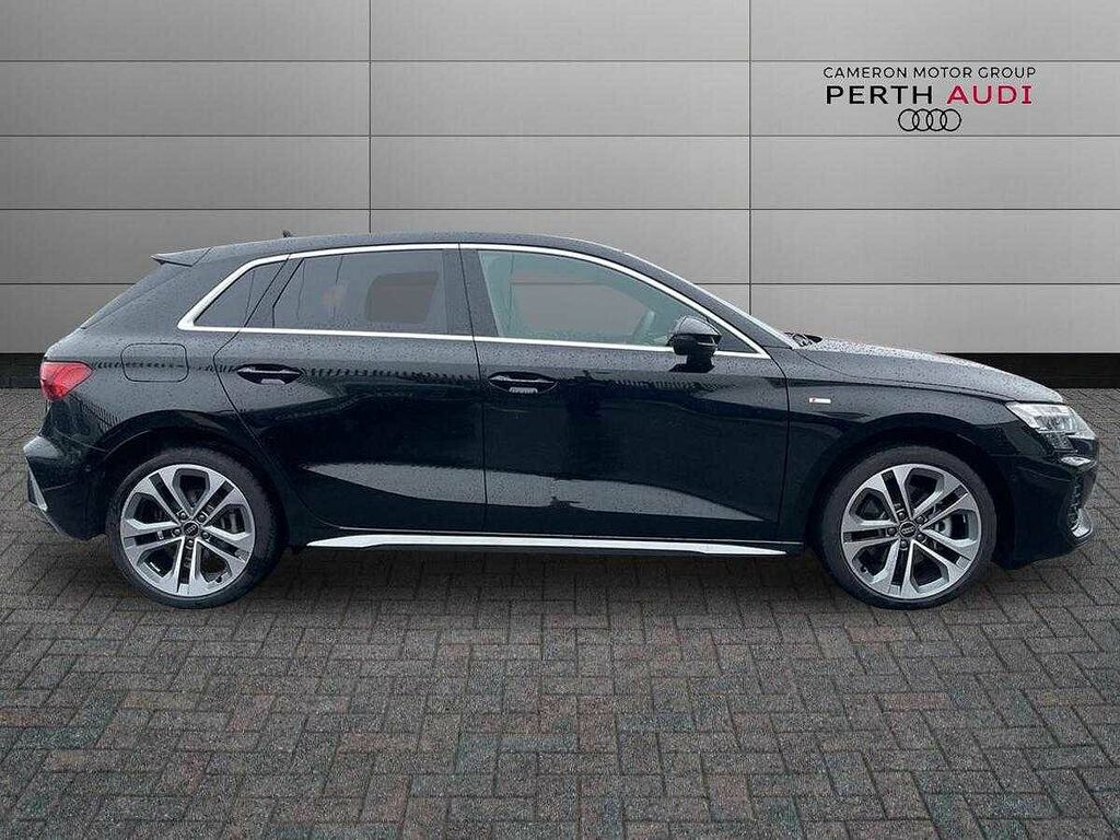 Audi A3 S Line 40 Tfsi E 204 Ps S Tronic SP75MYH Black #4