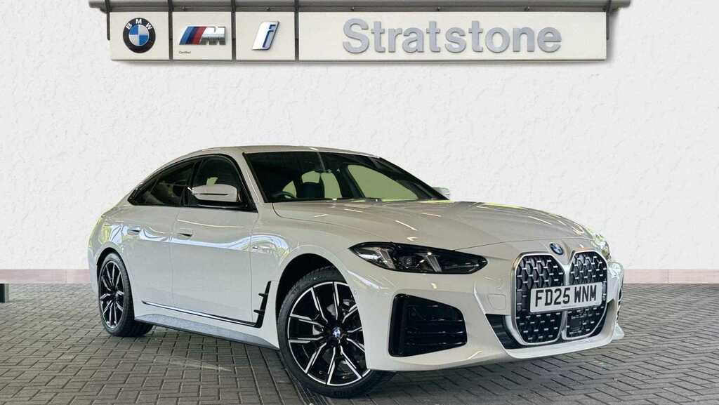 BMW 4 Series 420I M Sport Step 2025 White