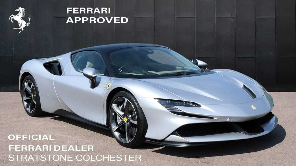 Ferrari Sf90 Stradale 4.0T V8 7.9Kwh F1 Dct 4Wd Euro 6 Ss 2021 Silver
