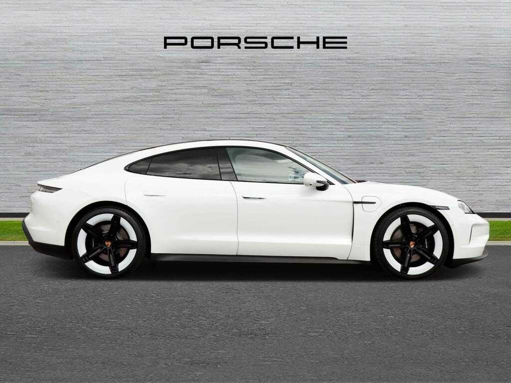 Porsche Taycan 4S 2025 EY25UCL White #2
