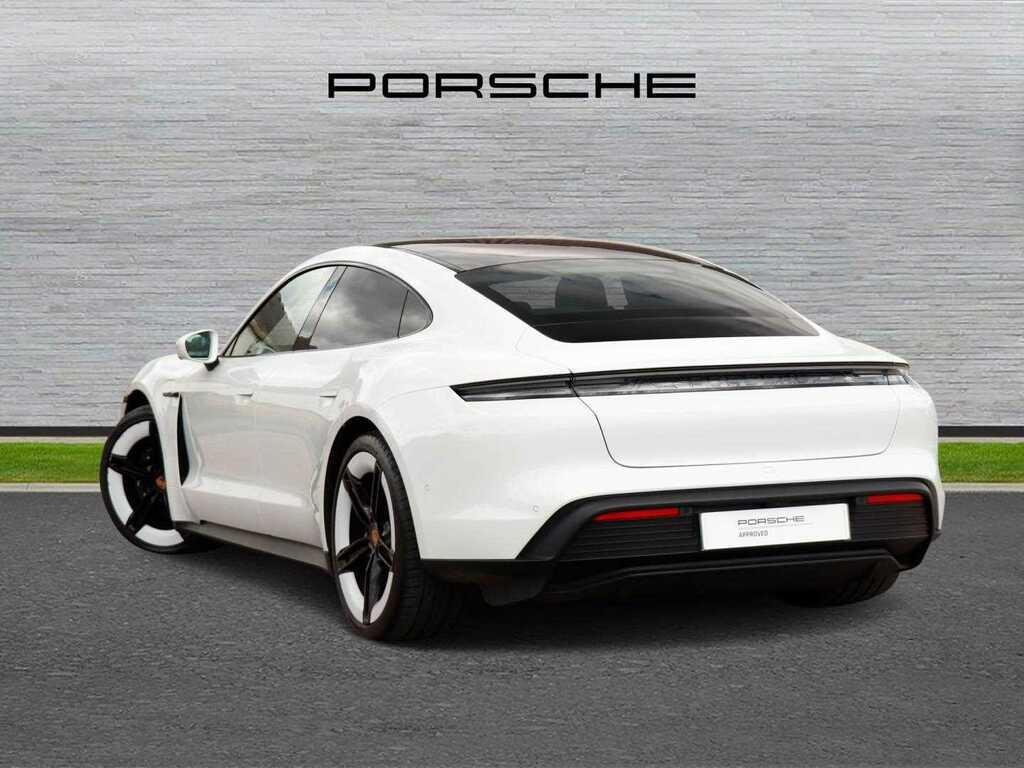 Porsche Taycan 4S 2025 EY25UCL White #5
