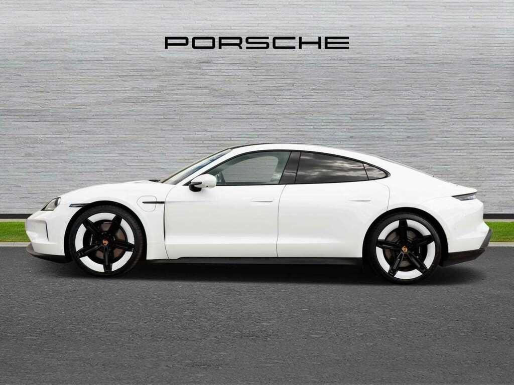 Porsche Taycan 4S 2025 EY25UCL White #6
