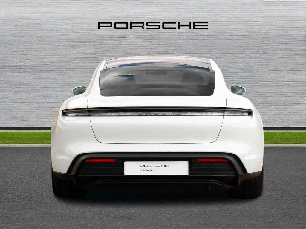 Porsche Taycan 4S 2025 EY25UCL White #4