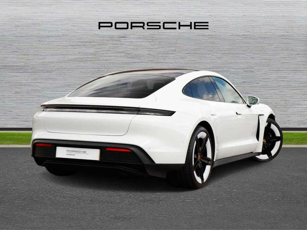 Porsche Taycan 4S 2025 EY25UCL White #3
