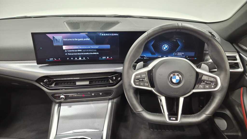 BMW 4 Series 420I M Sport Step 2024 YE74RUR White #5