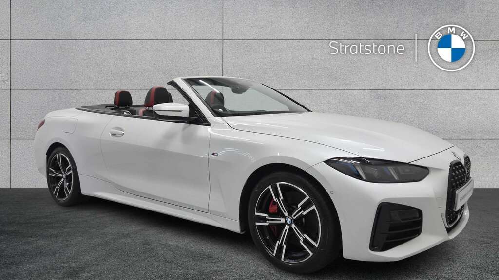 BMW 4 Series 420I M Sport Step 2024 White
