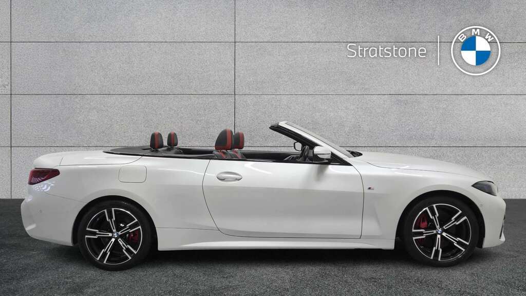 BMW 4 Series 420I M Sport Step 2024 YE74RUR White #3