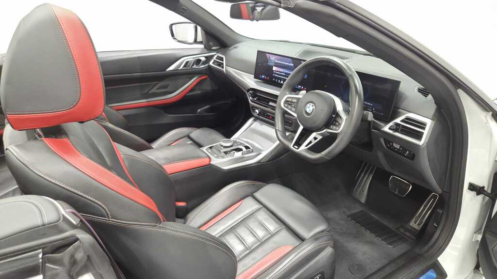 BMW 4 Series 420I M Sport Step 2024 YE74RUR White #6