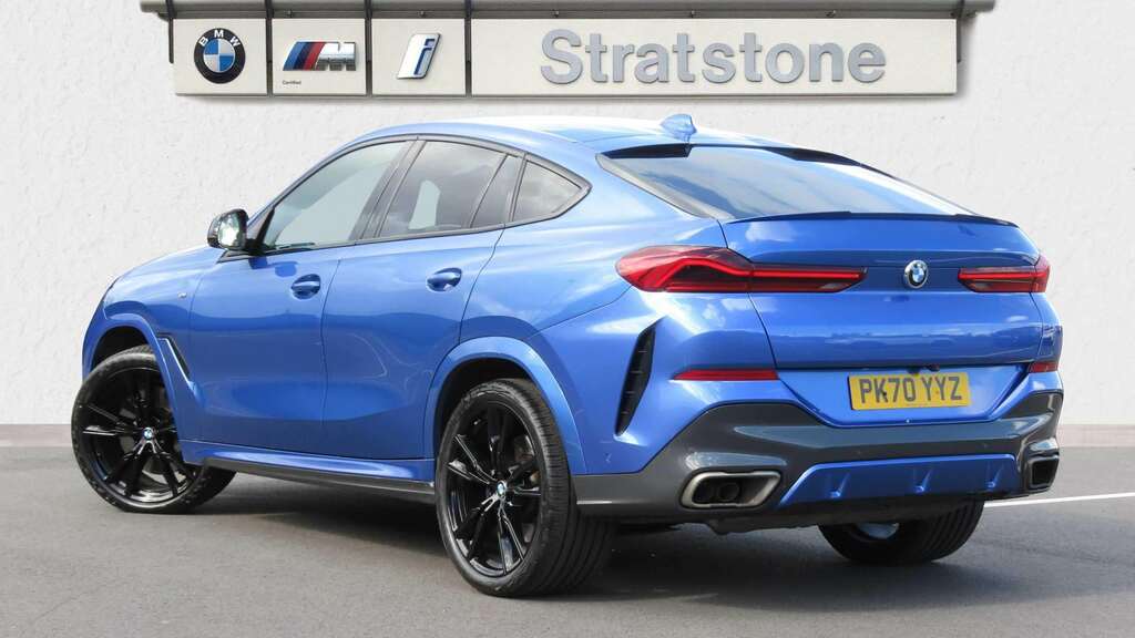 BMW X6 Xdrive M50i 2020 PK70YYZ Blue #2