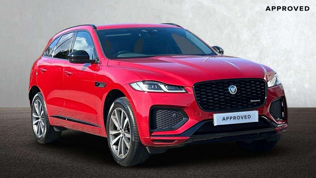 Jaguar F-Pace 2.0 D200 R-dynamic Se Black Awd 2023 Red