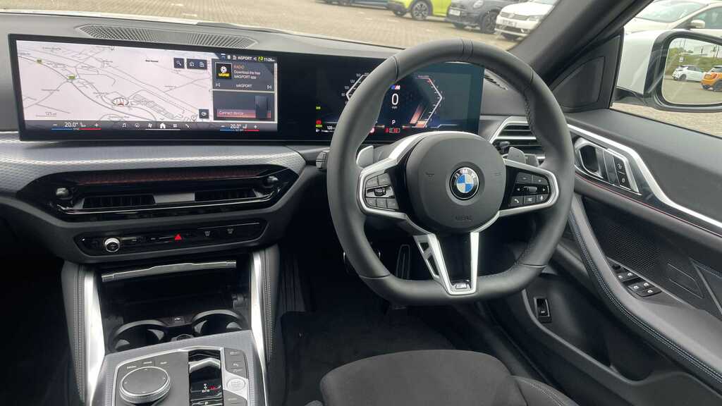 BMW 4 Series 420I M Sport Step 2025 FG75TEO White #5