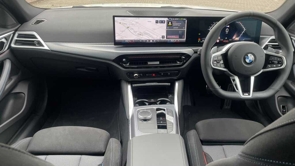 BMW 4 Series 420I M Sport Step 2025 FG75TEO White #4