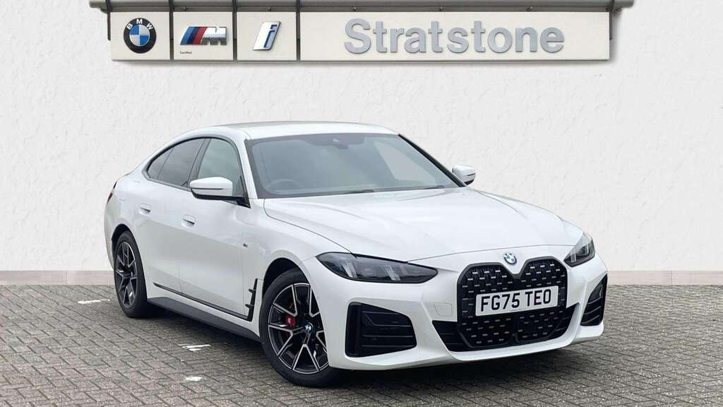 BMW 4 Series 420I M Sport Step 2025 White