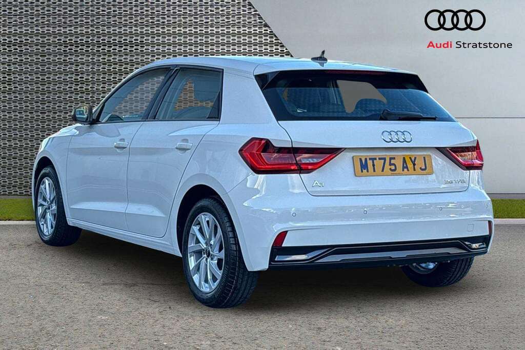 Audi A1 25 Tfsi Sport 2025 MT75AYJ White #3