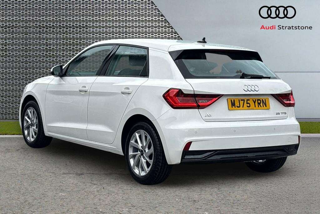 Audi A1 25 Tfsi Sport 2025 MJ75YRN White #3