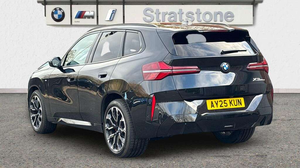 BMW X3 20D Xdrive M Sport Step 2025 AY25KUN Black #2
