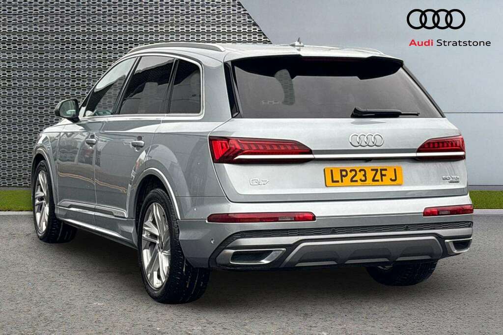 Audi Q7 50 Tdi Quattro Black Edition Tiptronic 2023 LP23ZFJ Silver #3