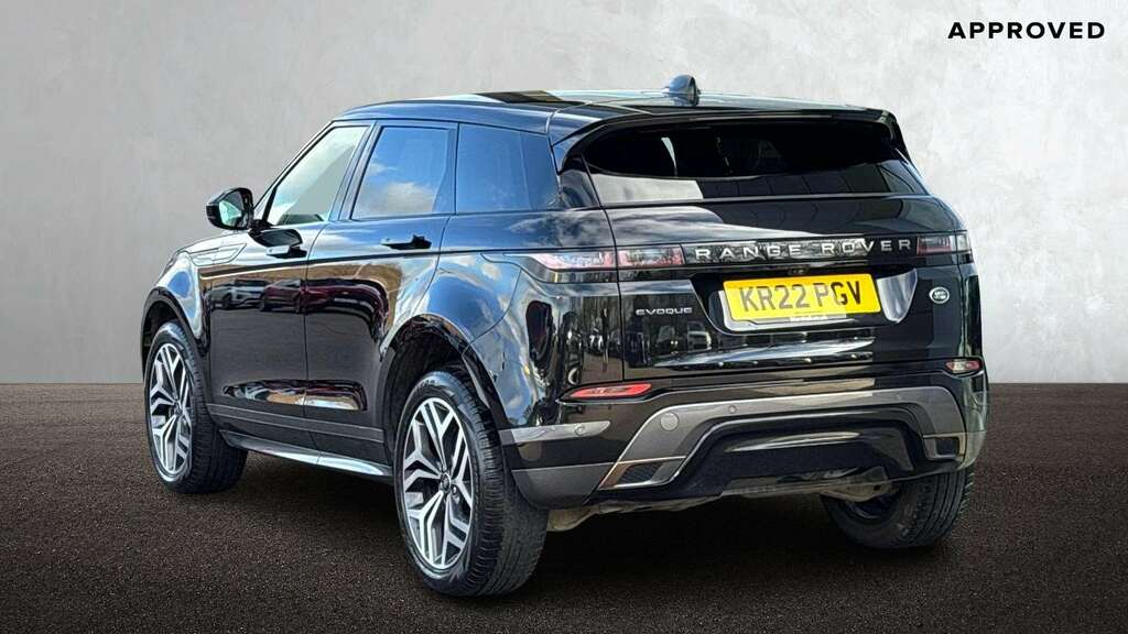 Land Rover Range Rover Evoque 2.0 D200 R-dynamic Hse 2022 KR22PGV Black #2