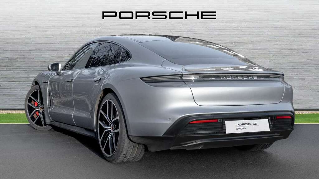 Porsche Taycan 4S 2024 Silver #4