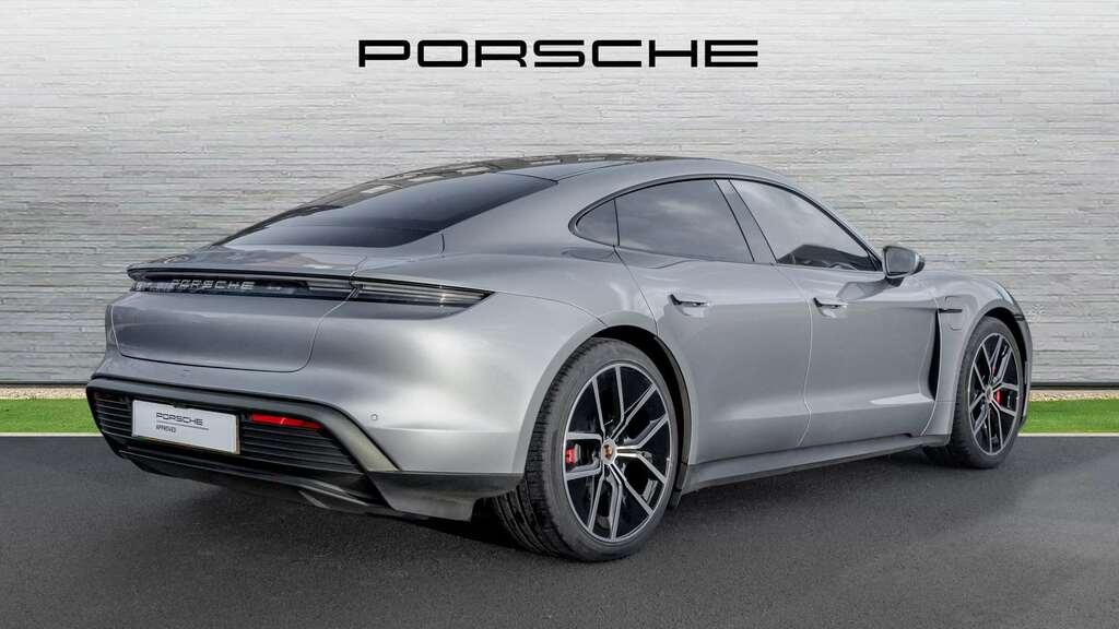 Porsche Taycan 4S 2024 Silver #3