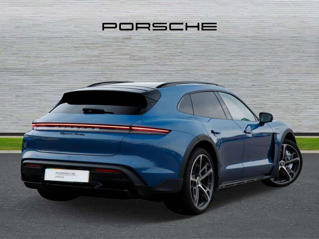 Porsche Taycan 500Kw Turbo 93Kwh 2022 EK72XUV Blue #3