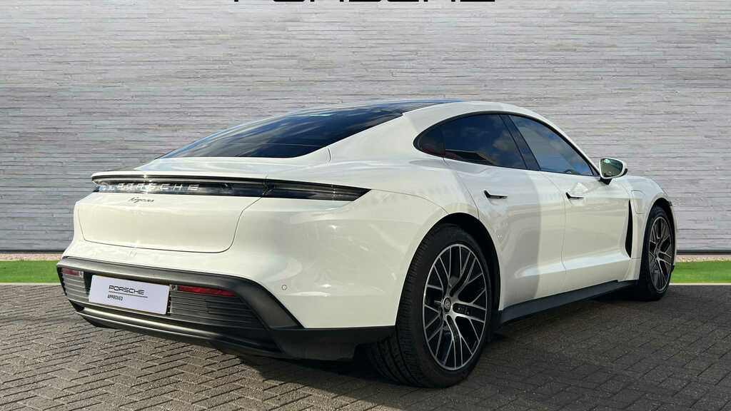 Porsche Taycan 2024 2023 White #3