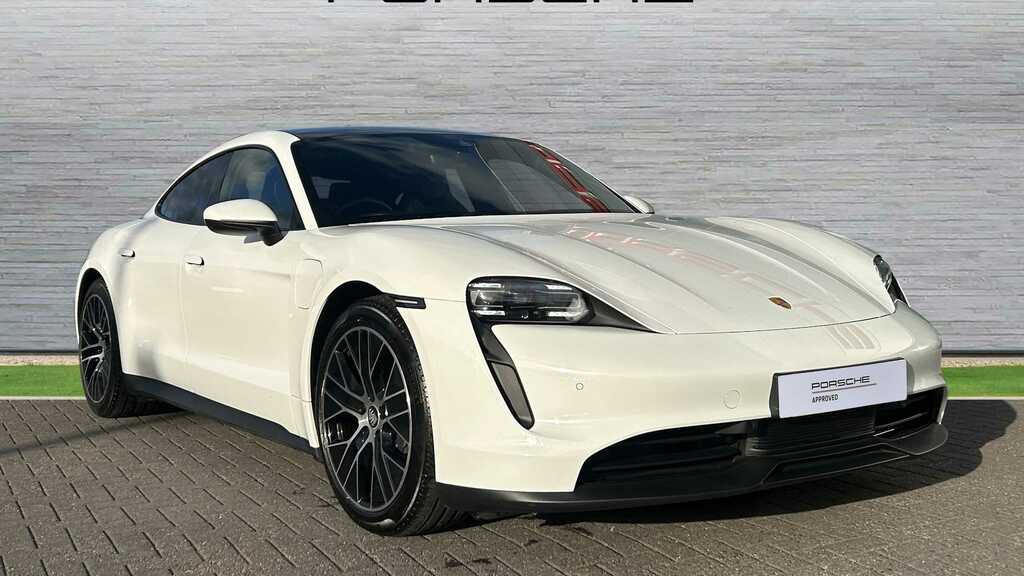Porsche Taycan 2024 2023 White