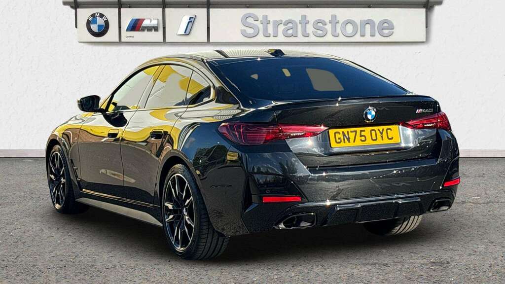 BMW 4 Series M440i Xdrive Mht Step 2025 GN75OYC Black #2