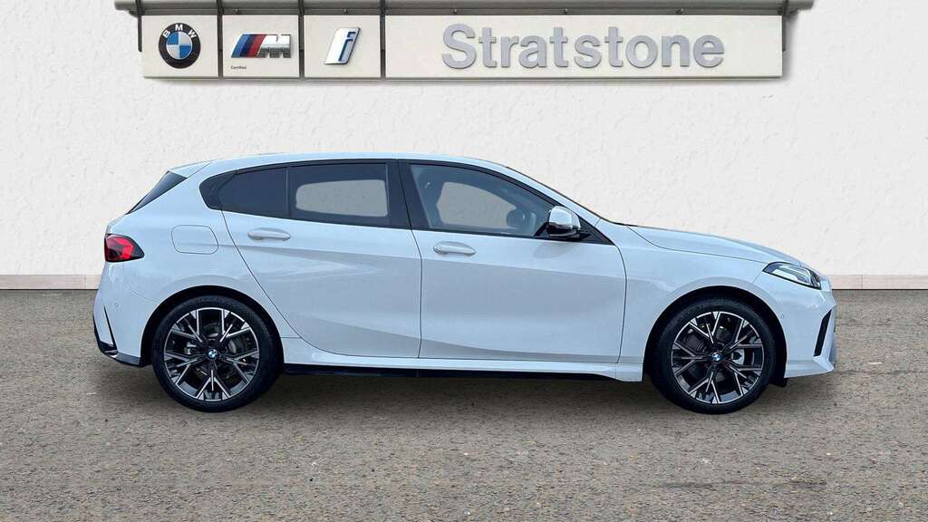 BMW 1 Series 120 M Sport Step 2025 AY75JSU White #3